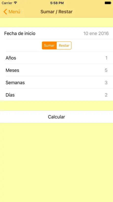 Calculadora de Fechas Pro