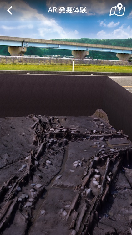 地下の弥生博物館 青谷上寺地遺跡をARで発掘体験！