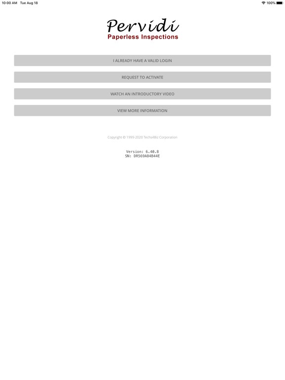 Screenshot #4 pour Pervidi Paperless Inspections