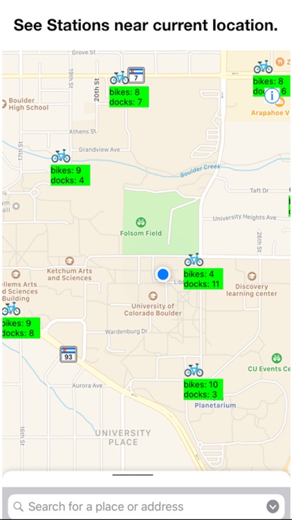 Bike Stations Boulder