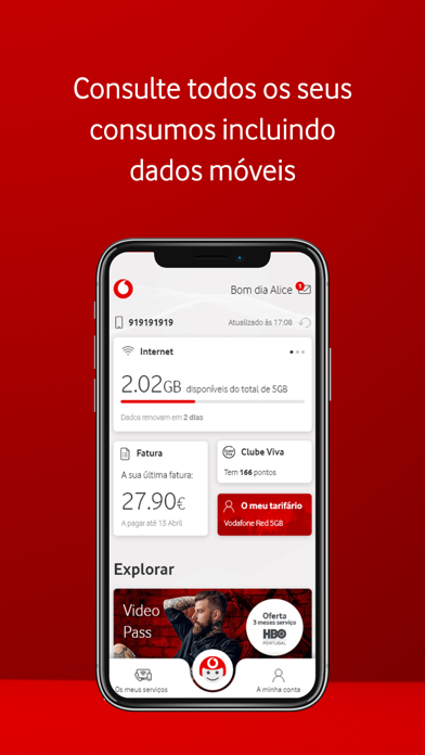 My Vodafone Móvel Screenshot