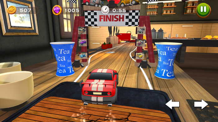 Mini Cartoon Cars Drift Racer
