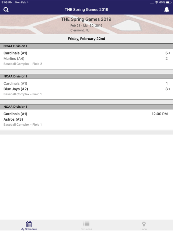 THE Spring Games iPad screenshot 3 - Sports app