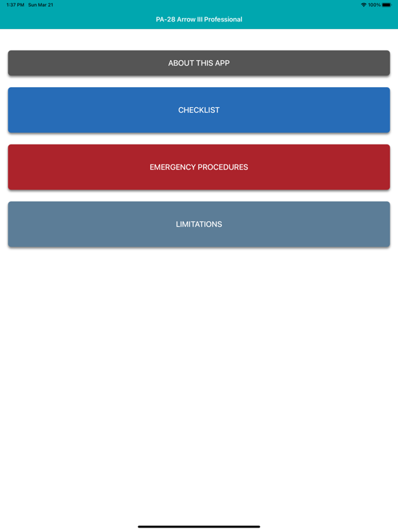 Screenshot #4 pour Piper PA-28 Checklists