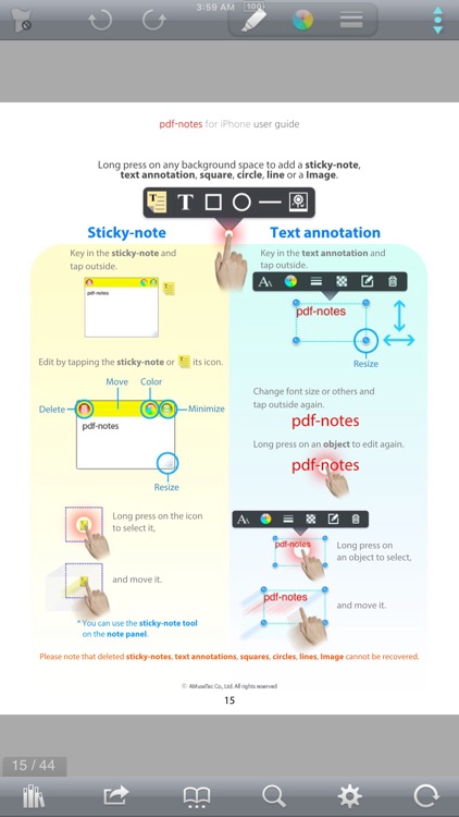 pdf-notes for iPhone screenshot-6