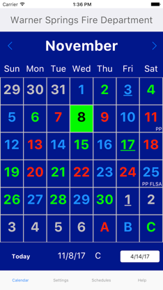 ShiftCal® - the FF Calendar screenshot 5