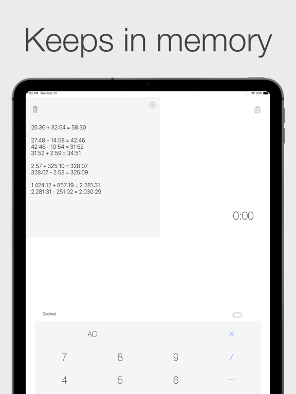 Screenshot #3 for Time Calculator Premium