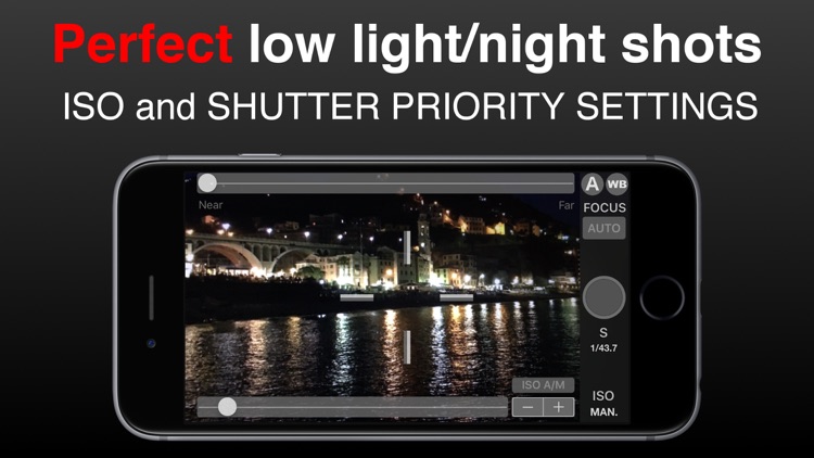 SLR Pro Camera Manual controls