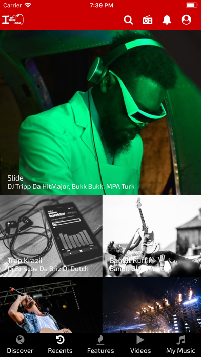 iLoveMyPlug iPhone screenshot 5 - Music app