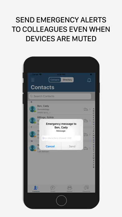 Virtual Video Visit iPhone screenshot 2 - Health & Fitness app