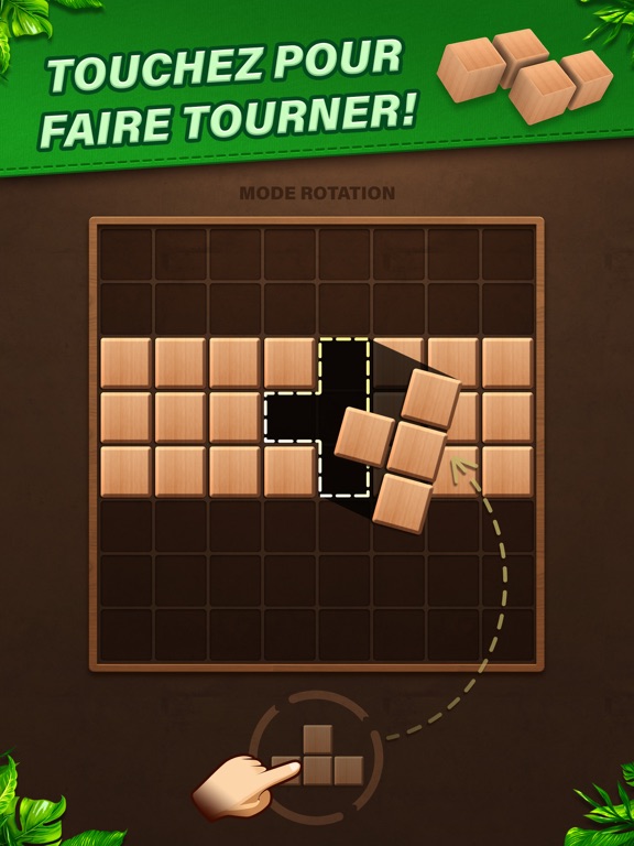 Screenshot #4 pour Fill Wooden Block Puzzle 8x8