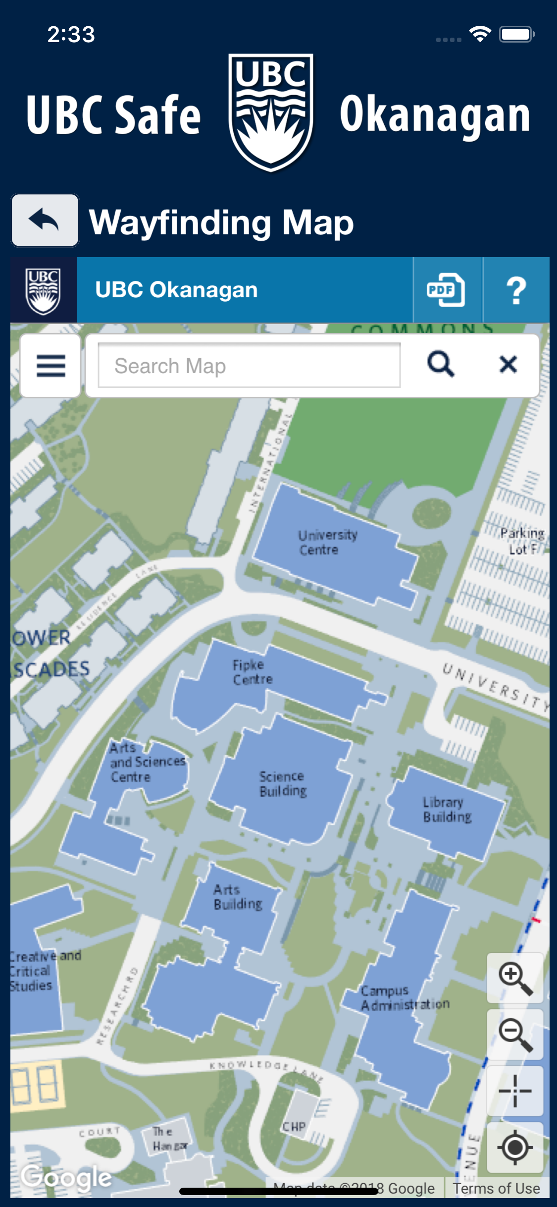 UBC Safe Okanagan screenshot 4