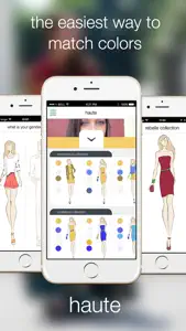 haute - Fashion color advice screenshot #1 for iPhone