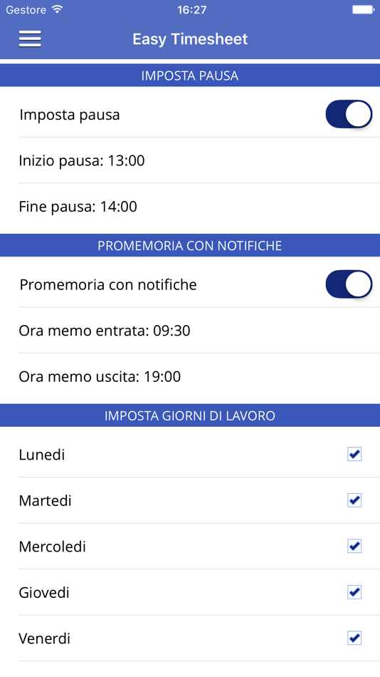 #3. Easy Timesheet (iOS) 由: Enzo Sestito