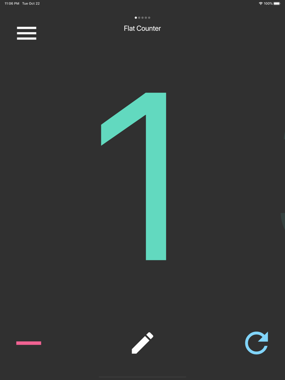Screenshot #4 pour Flat Counter App
