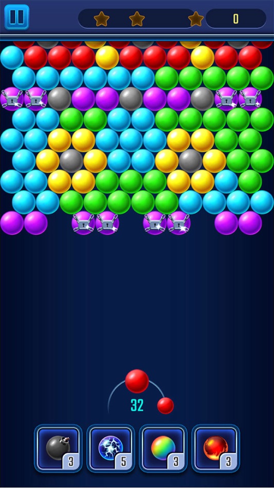 #6. Bubble Shooter Light (iOS) 由: NSTAGE Inc.