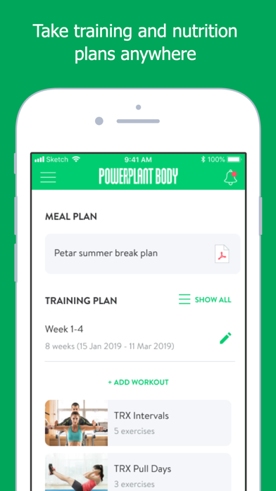 Screenshot #3 pour Powerplantbody Fitness App