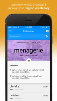 dictionary - english iphone screenshot 3