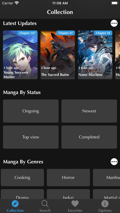 MangaNelo - Rock Manga Pro Screenshot