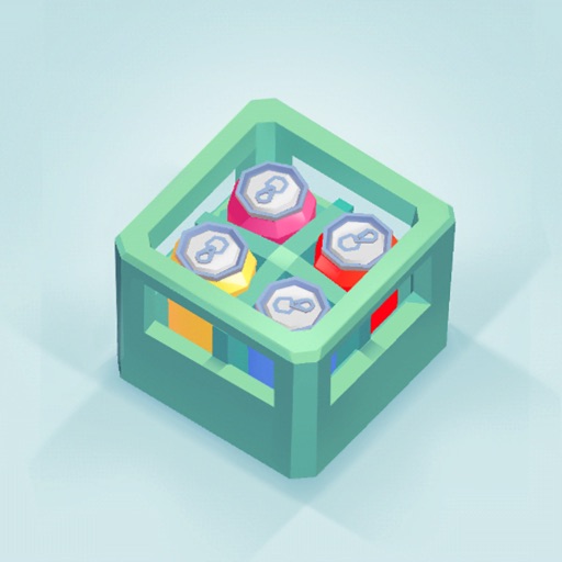 Bottle Dropper - Fill the box icon