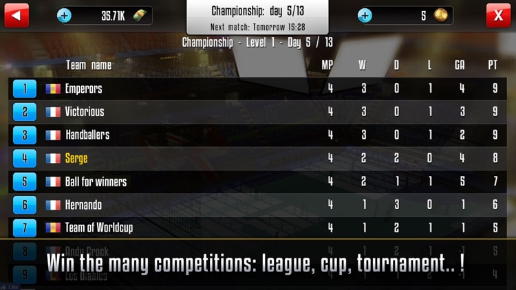 Handball Manager 2019 screenshot-3