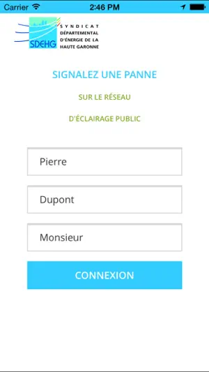 SDEHG Éclairage public screenshot 1