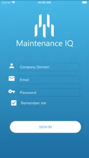 maintenance iq iphone screenshot 1