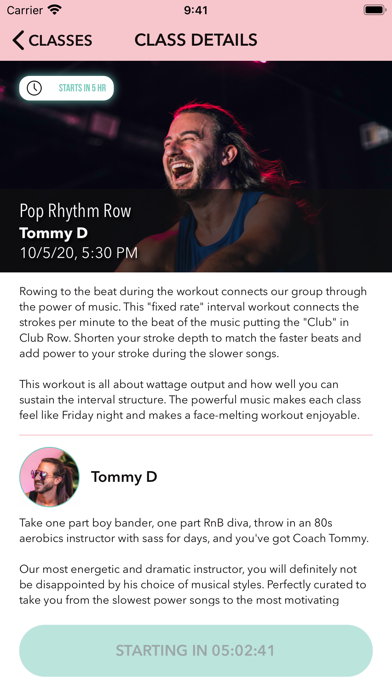 Club Row Fitness Screenshot