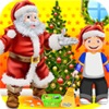 Santa Little Helper Christmas icon