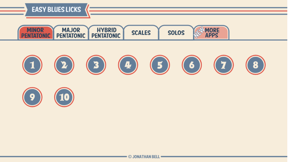 50 Easy Blues Guitar Licks screenshot