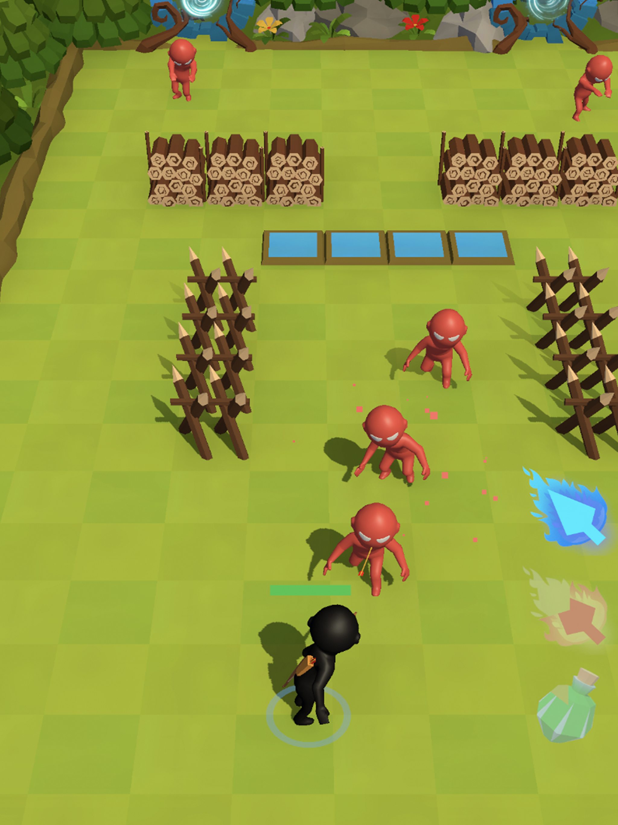 Stickman - zombie games screenshot 10