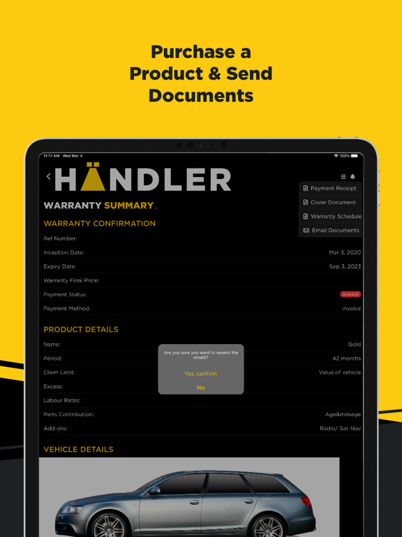 Screenshot #5 pour Händler Protect