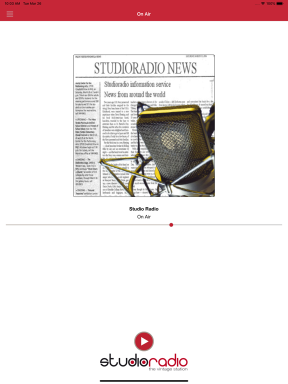 Screenshot #4 pour Studioradio Vintage Station