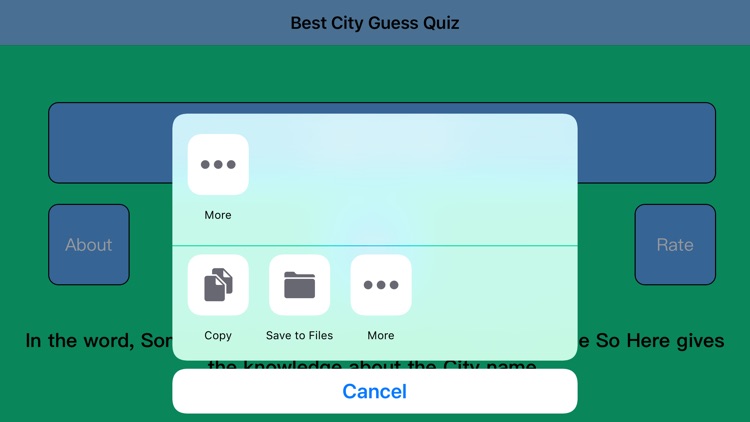 Best City Guess Quiz screenshot-7