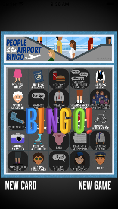 Activity Bingo Airport screenshot 3