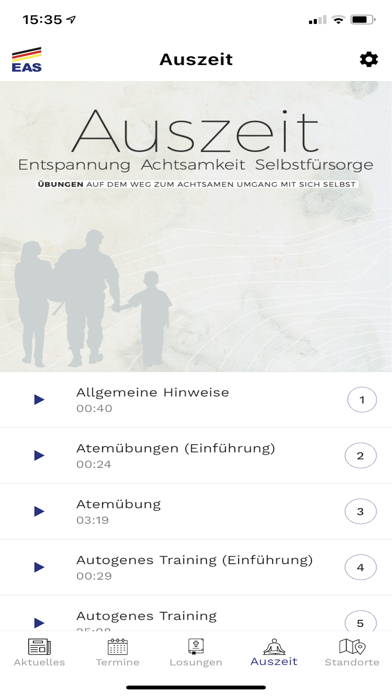 EAS Screenshot