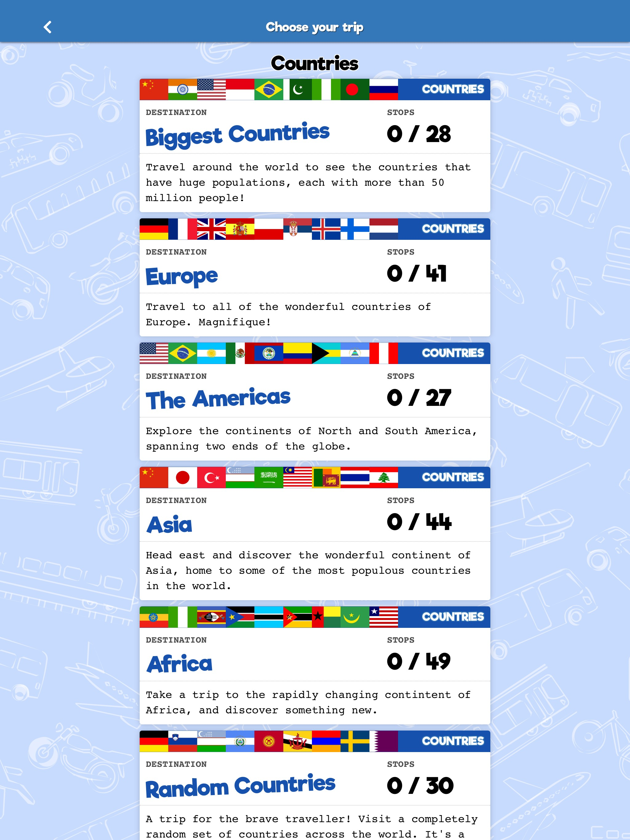 Map Quiz World Tour