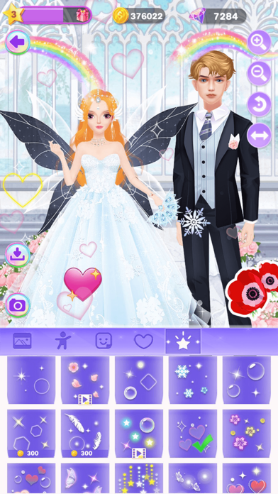 Beauty Dressup Hairstyle Salon Screenshot