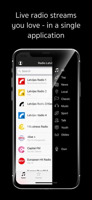 Radio Latvijā: radio of Latvia on the App Store