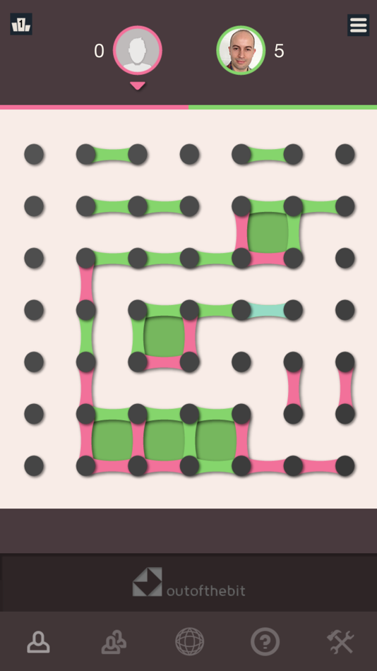 #2. Dots and Boxes - Classic Games (iOS) 由: OutOfTheBit Ltd