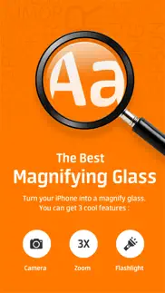 magnifying glass - magnifier iphone screenshot 1