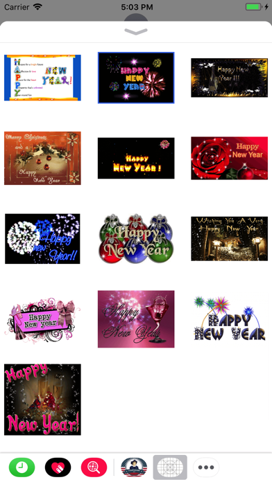 New Year & Diwali GIF Stickers Screenshot