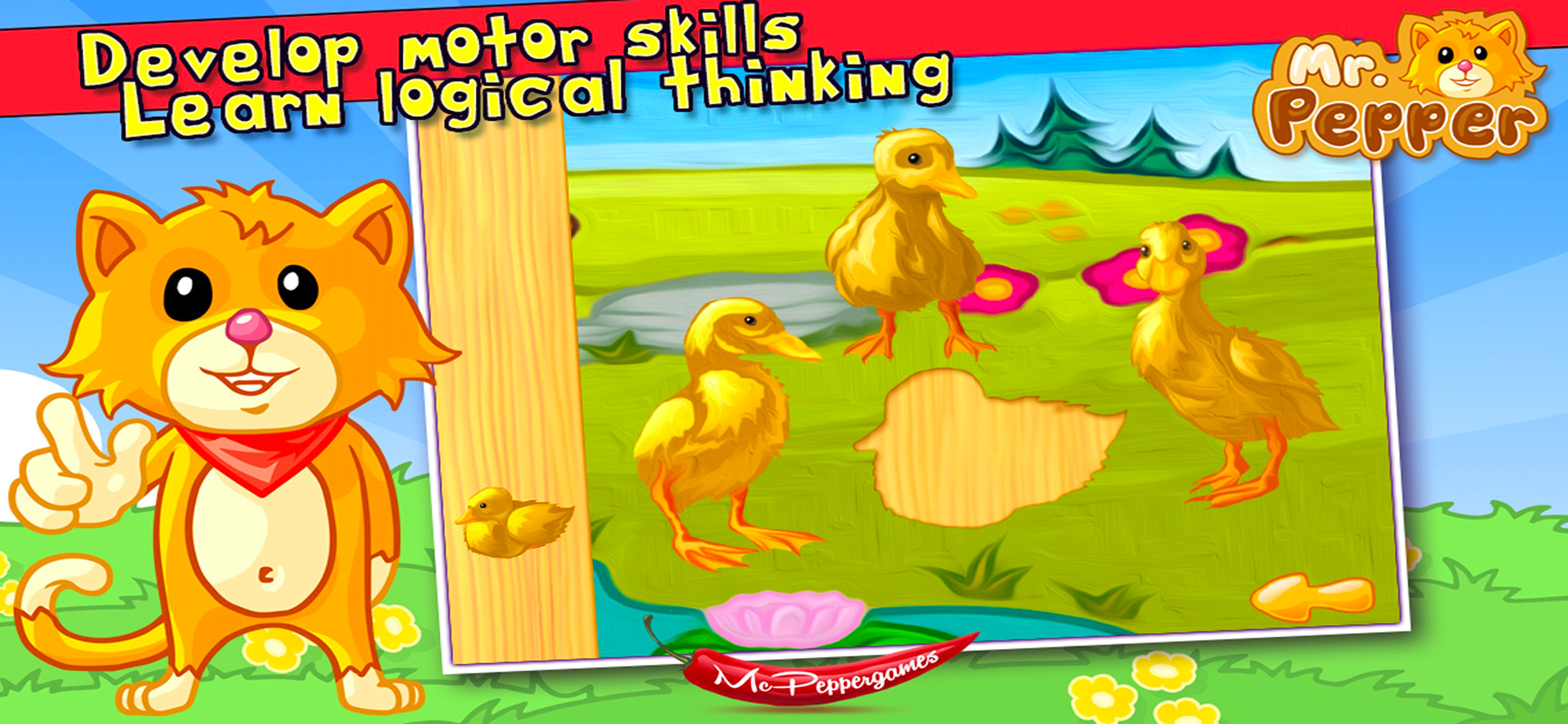 Baby Animals Puzzle - For Kids