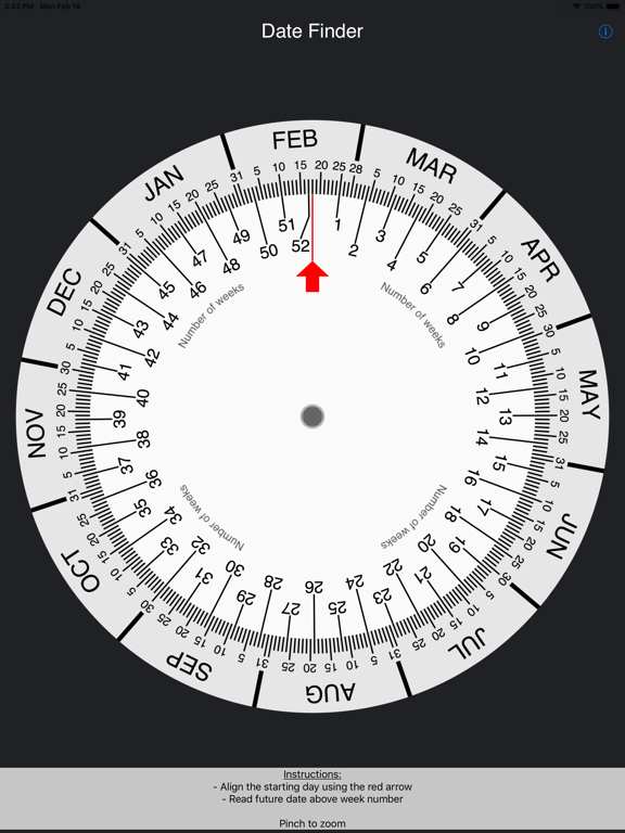 Screenshot #6 pour Simple Date Wheel