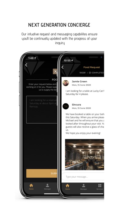 Sincura Luxury Concierge Screenshot