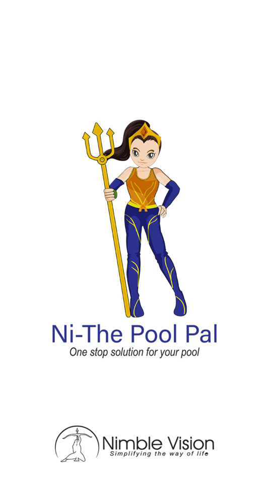 #1. Ni-The Pool Pal (iOS) Podle: Nimble Vision Pvt Ltd