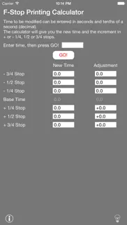 f-stop printing calculator problems & solutions and troubleshooting guide - 4