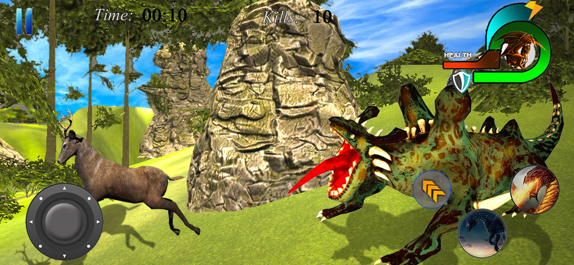 Hungry Flying Dragon Simulator screenshot 4