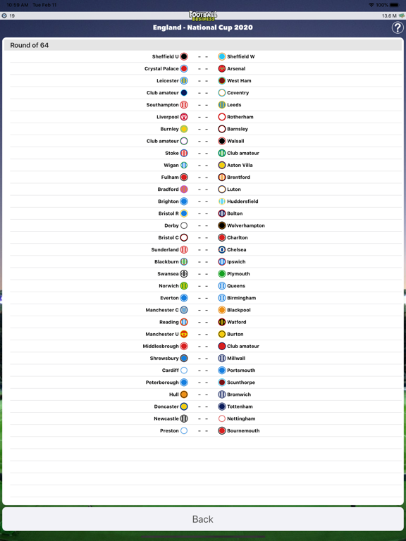 Soccer Business iPad screenshot 7 - Games app