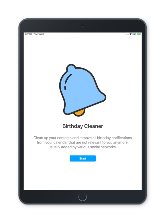 Screenshot #4 pour Birthday Cleaner